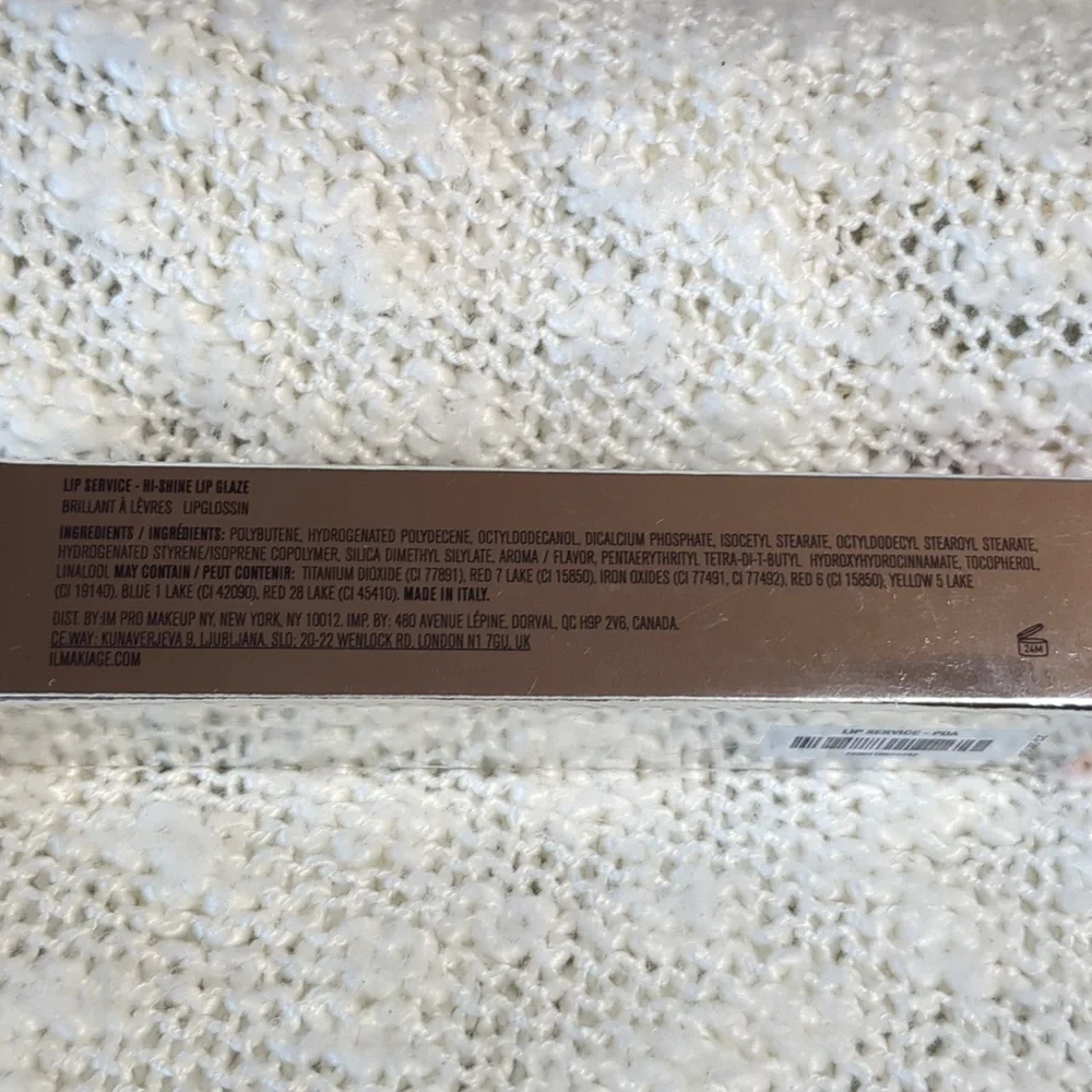 IL MAKIAGE Lip Service Hi-Shine Lip Color in PDA, 7ml/0.23fl oz